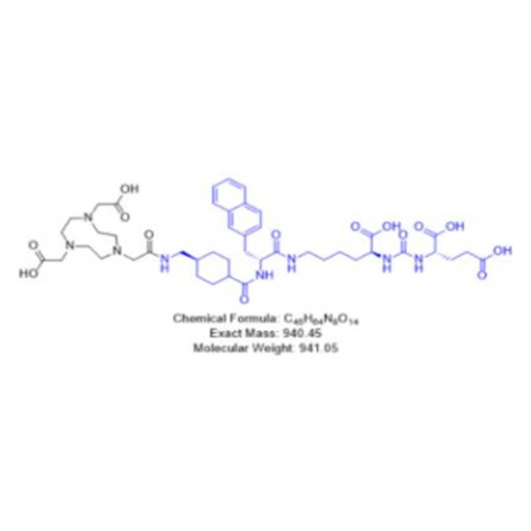 PSMA-BCH<strong></p>
<p>BCH</strong>，NOTA共轭前体NOTA-PSMA，其化学纯度超过95%