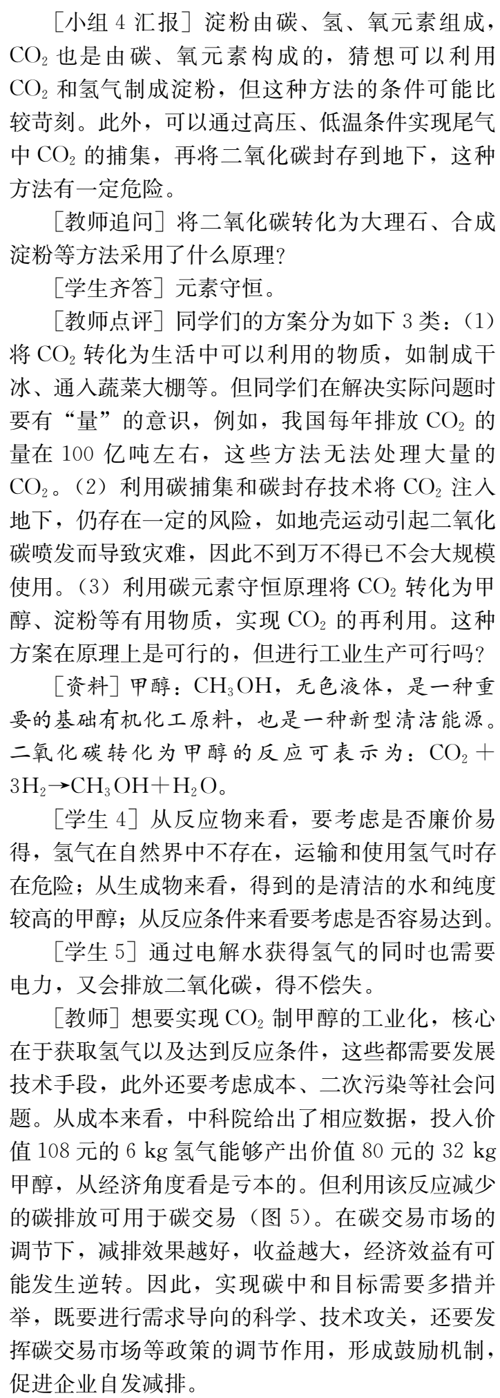 【初中新课标<strong></p>
<p>中币新网址</strong>！跨学科案例！】大概念统领的项目式学习：碳中和！