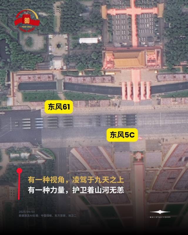 震撼<strong></p>
<p>thekey币</strong>！从500公里外的太空看阅兵现场的国之重器