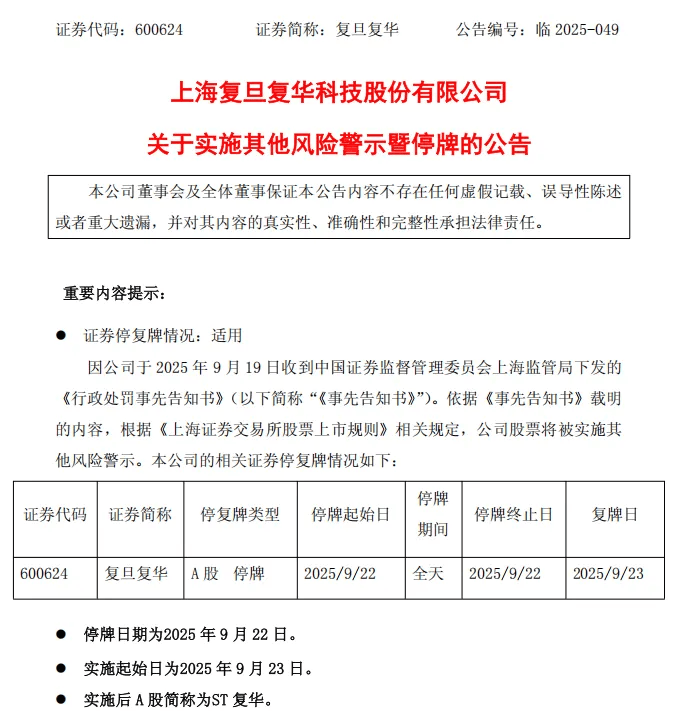 停牌!600624<strong></p>
<p>盛源币</strong>,将被ST