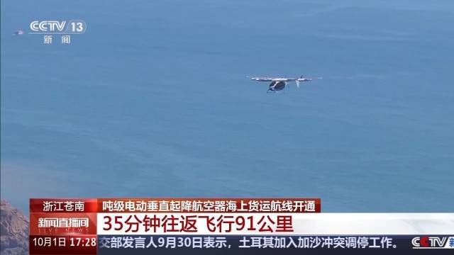 35分钟往返飞行91公里 <strong></p>
<p>币口袋</strong>我国海上风电平台低空货运取得新突破