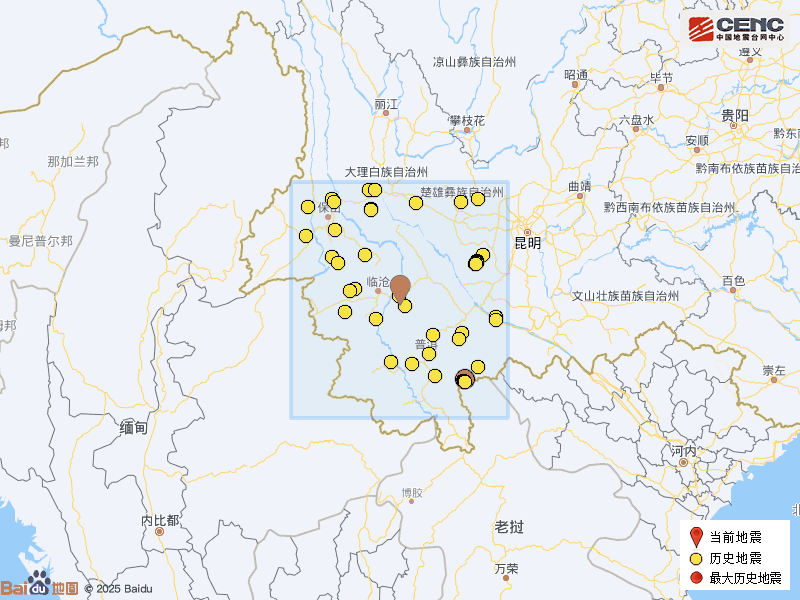 今日凌晨<strong></p>
<p>币币机</strong>,普洱市景谷县连发2次地震