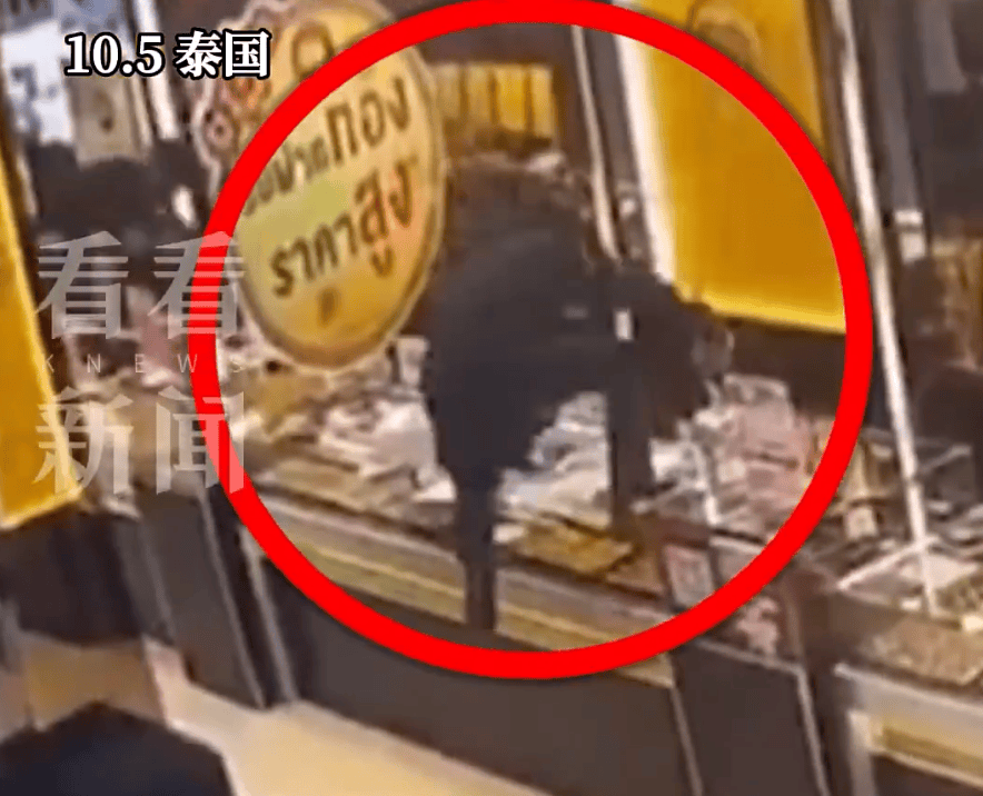 画面曝光！泰国发生黄金大劫案：6000克黄金首饰被持枪抢走<strong></p>
<p>莱克币</strong>，约10名蒙面人策划周密，逃离时安置炸弹陷阱