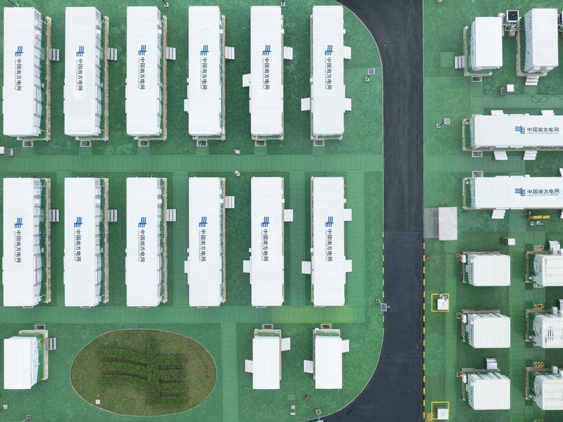 单次可储存5万度电<strong></p>
<p>国产币</strong>！广西一钠离子电池储能电站再扩容