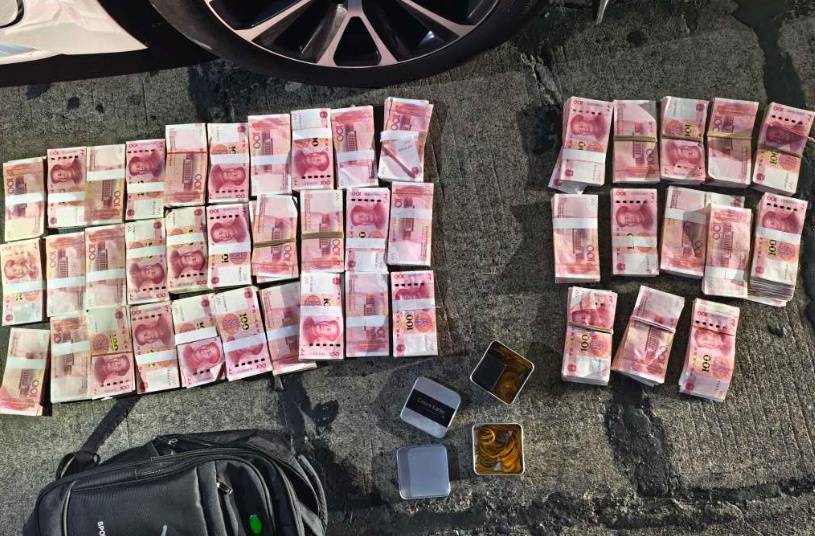 浙江一姑娘以奶茶为记号<strong></p>
<p>九币网</strong>，竟然在草丛里藏了11万现金！