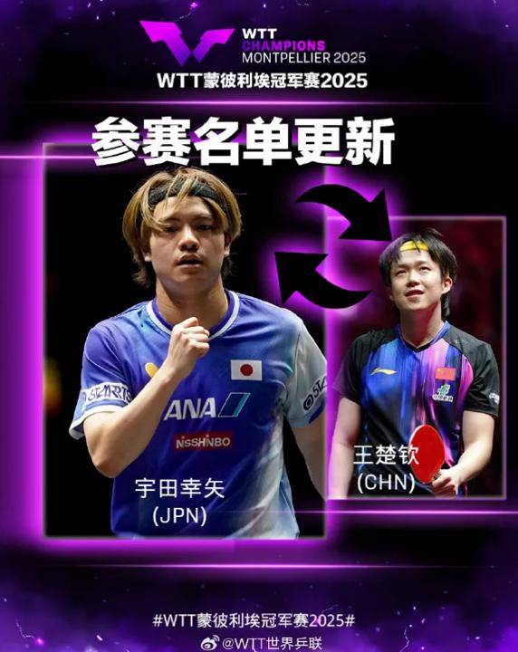 突发<strong></p>
<p>币龄</strong>！王楚钦、林诗栋、梁靖崑、孙颖莎、王曼昱退赛