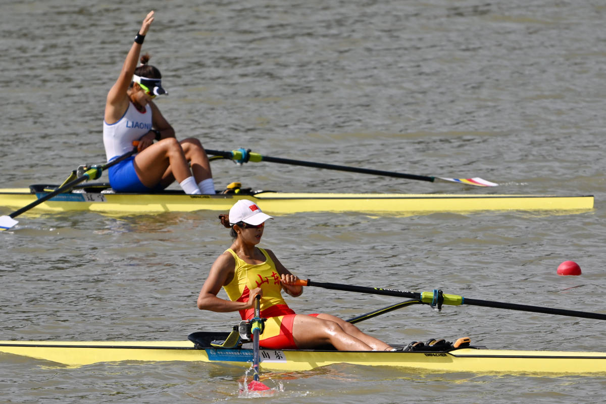 图集|十五运赛艇女子单人双桨决赛<strong></p>
<p>瑞亚币</strong>,鲁诗雨获银牌